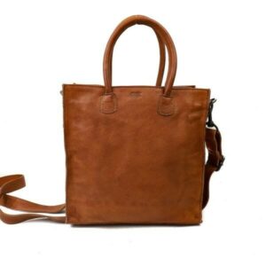 Bear Design Hand/Schoudertas Bonnie Cognac