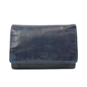 Bear Design Portemonnee Flappie Blauw