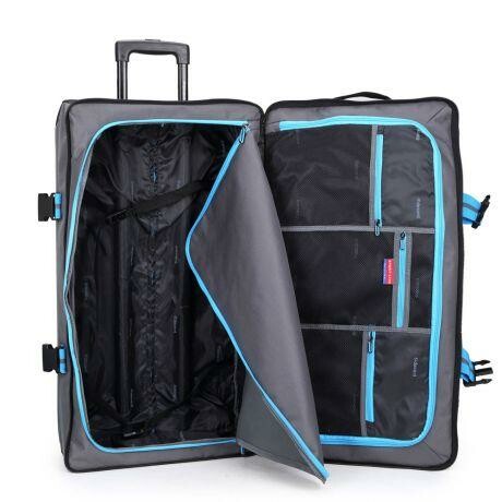 Decent Reistas Met Wielen Sport Line 78 Zwart-Grijs - Afbeelding 4