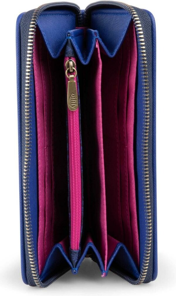 Oilily Portemonnee Mr Paisley 8 Pasjes Blue Iris - Afbeelding 3