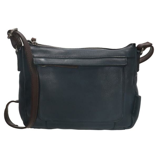 Schoudertas Micmacbags Highland Park 18353 Blauw Taskalederwaren