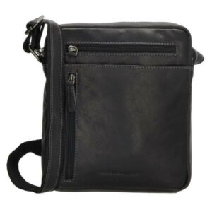 Hide & Stitches Schoudertas Japura Zwart