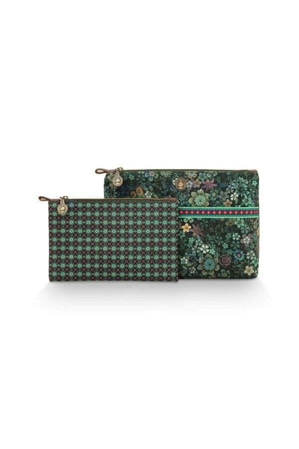 Pip Studio Toillettas Combi Groot Tutti I Fiori Groen - Afbeelding 3
