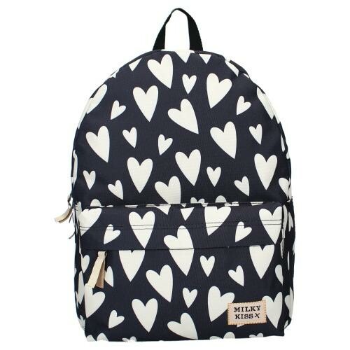 Kinderrugtas Milky Kiss Girls Will Be Girls 037-4012 Zwart