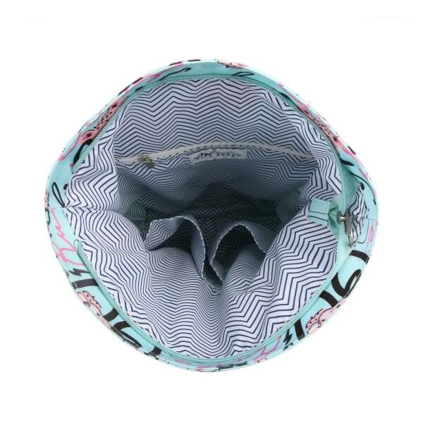 YLX Gear Rugzak Original Bleached Aqua Girls Street Art - Afbeelding 3