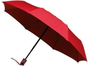 Impliva Paraplu MiniMAX Opvouwbaar Automatisch Sluiten/Openen Windproof 100cm Rood