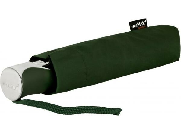 Impliva Paraplu MiniMAX Opvouwbaar Automatisch Sluiten/Openen Windproof 100cm Donker Groen - Afbeelding 3