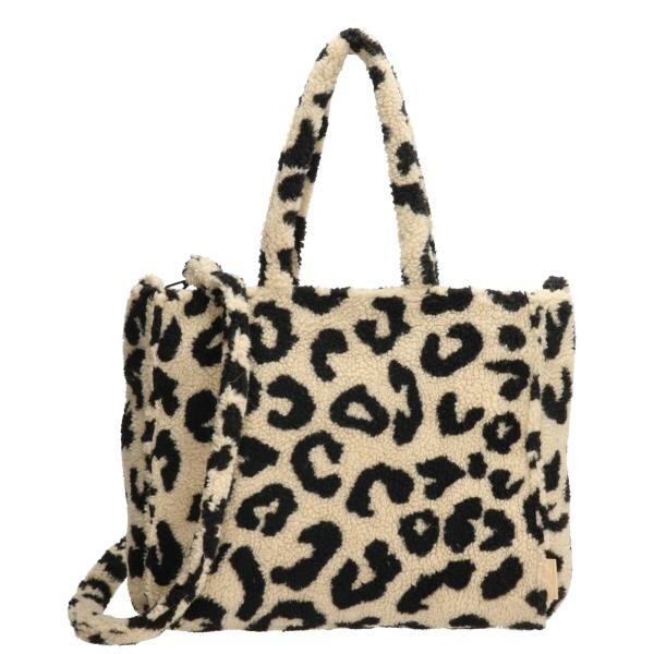 Beagles Shopper/Schoudertas  Navarra Luipaard Beige