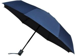 Impliva Paraplu MiniMAX Opvouwbaar Automatisch Sluiten/Openen Windproof 100cm Marine Blauw