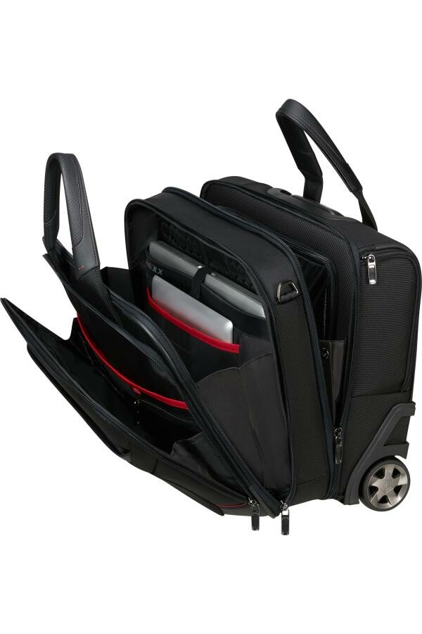 Samsonite Laptoptrolley Pro-DLX 6 Rolling Tote 15.6'' Black - Afbeelding 4