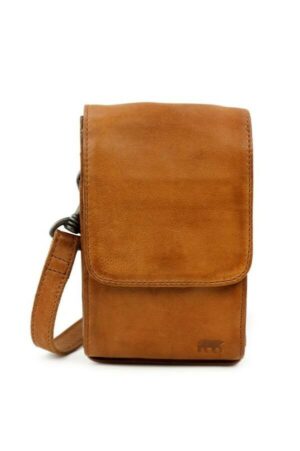 Bear Design Telefoontasje  Robbie Cognac