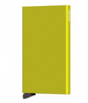 Secrid Cardprotector Aluminium Lime