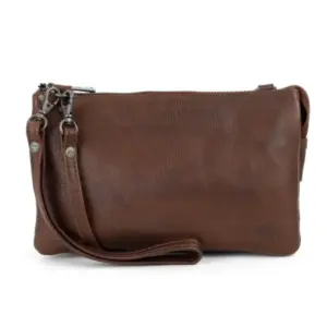 Bear Design Clutch/Schoudertas Uma Bruin