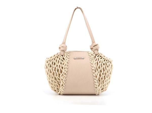 Simó Sastre Handtas/Schoudertas Hobo Cord Atlanta Beige