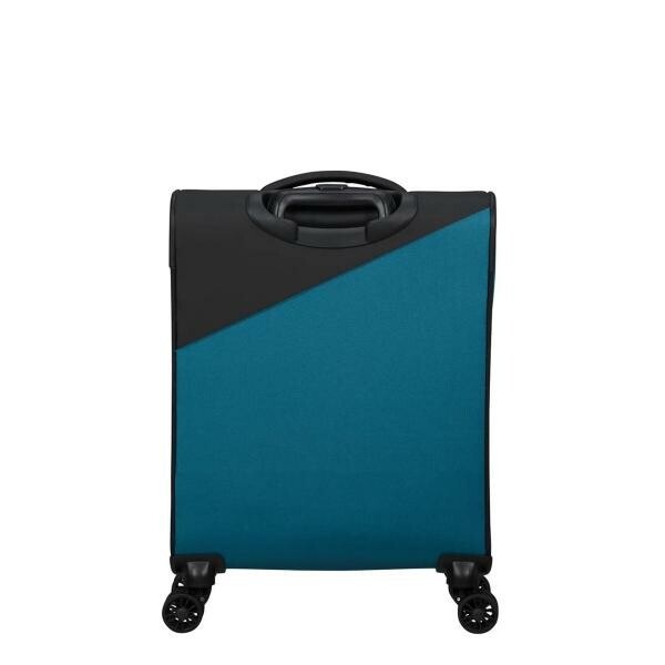 American Tourister Handbagage Daring Dash Spinner S EXP 55/25 Black-Blue - Afbeelding 2