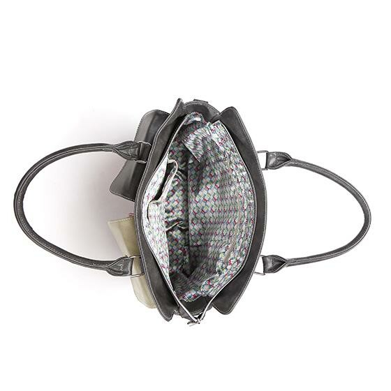 Noi-Noi Hand/Schoudertas Harper Brown Multicolor - Afbeelding 3