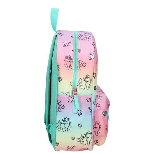 Milky Kiss Rugtas Rainbows And Unicorns Roze - Afbeelding 3