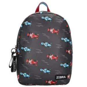 Zebra Kinderrugtas Max Raceauto Zwart