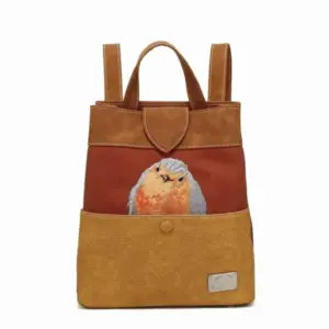 Hi-Di-Hi Schouder/Rugtas Song SongRed/Cognac/Peach