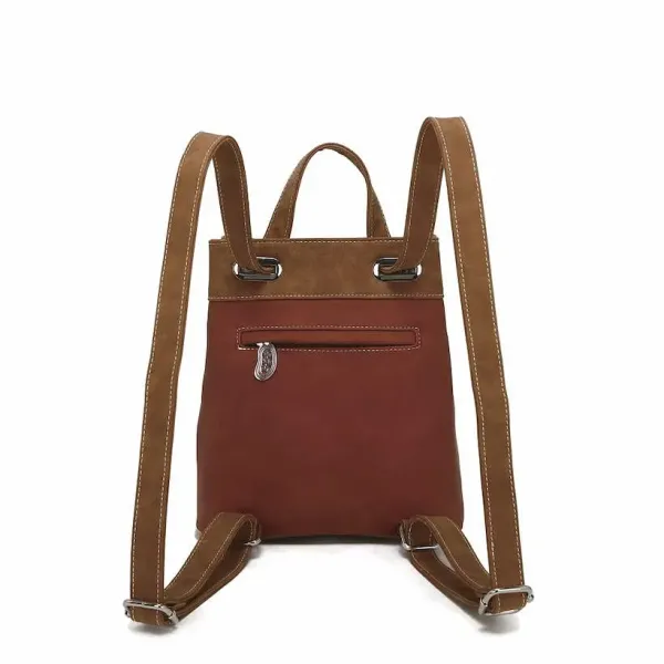Hi-Di-Hi Schouder/Rugtas Song SongRed/Cognac/Peach - Afbeelding 5
