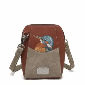 Hi-Di-Hi Schoudertas Little Paradise Red Beige