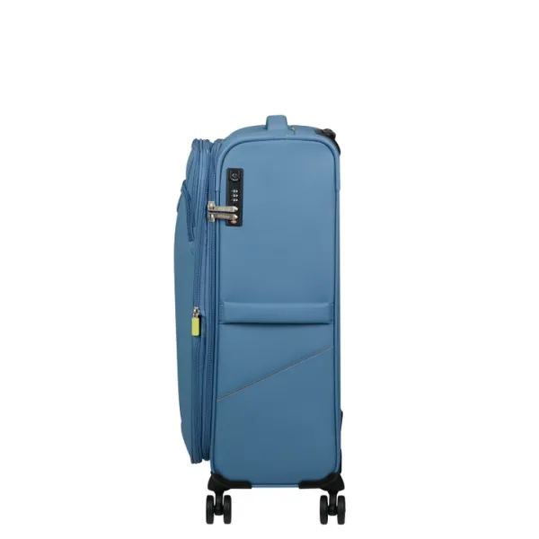 American Tourister Koffer Summerride Spinner M EXP Coronet Blue - Afbeelding 2