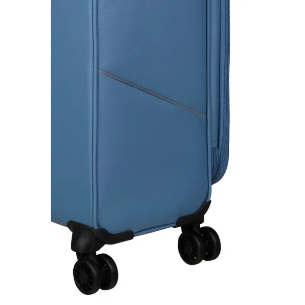 American Tourister Koffer Summerride Spinner M EXP Coronet Blue - Afbeelding 5