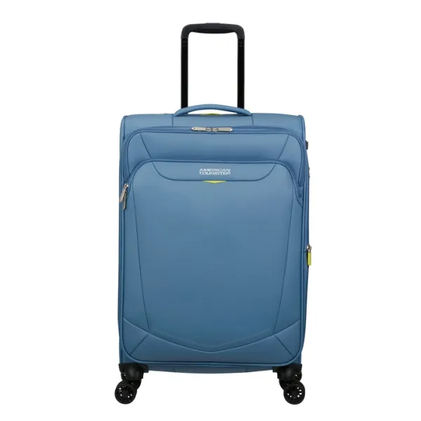 American Tourister Koffer Summerride Spinner M EXP Coronet Blue