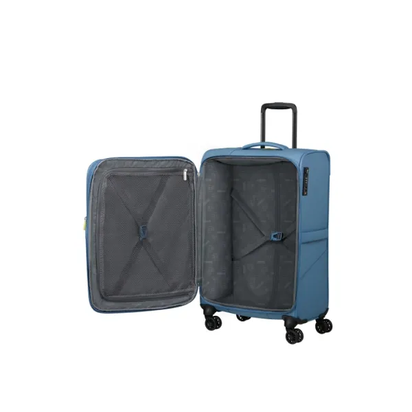 American Tourister Koffer Summerride Spinner M EXP Coronet Blue - Afbeelding 7