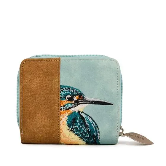 Hi-di-hi Portemonnee Little MagpieL.Blue/Cognac