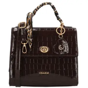 Charm London Handtas KnightsbridgeDonkerbruin