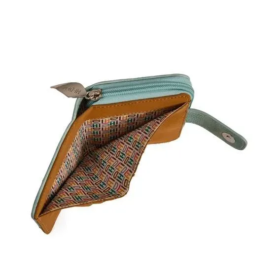 Hi-di-hi Portemonnee Little MagpieL.Blue/Cognac - Afbeelding 2