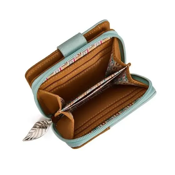 Hi-di-hi Portemonnee Little MagpieL.Blue/Cognac - Afbeelding 3