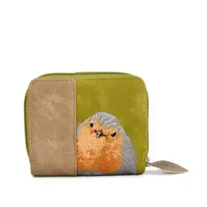 Hi-di-hi Portemonnee Little Magpie L.Green/Beige