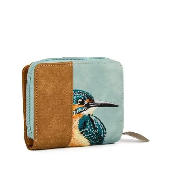 Hi-di-hi Portemonnee Little MagpieL.Blue/Cognac - Afbeelding 4