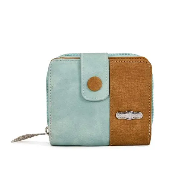 Hi-di-hi Portemonnee Little MagpieL.Blue/Cognac - Afbeelding 5