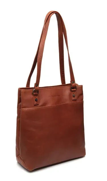 Chesterfield Shopper Raynor Waxed Pull Up Cognac
