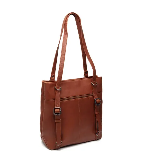 Chesterfield Shopper Raynor Waxed Pull Up Cognac - Afbeelding 2