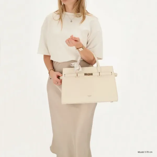 Charm London Shopper/Schoudertas The Hamptons Créme - Afbeelding 4