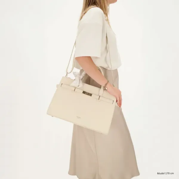 Charm London Shopper/Schoudertas The Hamptons Créme - Afbeelding 2