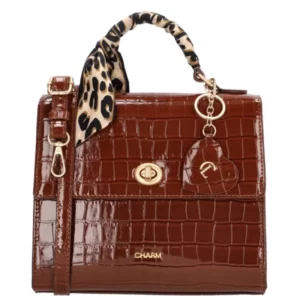 Charm London Hand/Schoudertas Knightsbridge Bruin