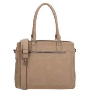 Beagles Shopper/Schoudertas Cambrils Lichttaupe