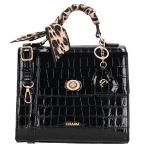 Charm London Hand/Schoudertas Knightsbridge Zwart