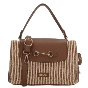 Charm Londen Hand/Schoudertas Santorini bruin