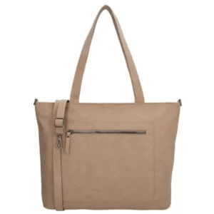 Beagles Shopper/Schoudertas Cambrils Lichttaupe