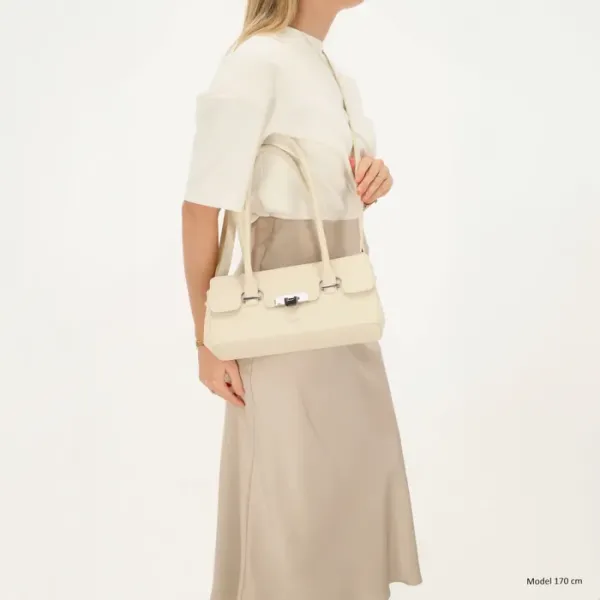 Charm Londen Shopper/Schoudertas Soho Créme - Afbeelding 4