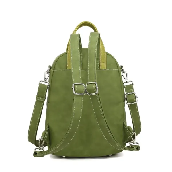 Hi-Di-Hi Rug/Schouder/Handtas Eggy Perzik-groen - Afbeelding 7