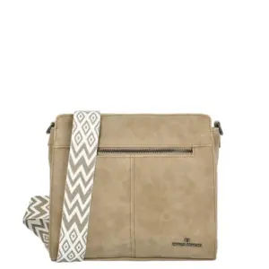 Enrico Benetti Schoudertas Stacey Midden Taupe