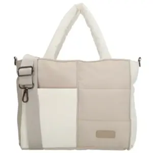 Beagles Hand/Schoudertas Calvia Duo Lichttaupe