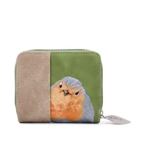 Hi-Di-Hi Portemonnee Klein Ekster Groen-Beige